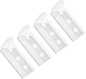 Tweezerman Brow Razor - Augenbrauenrasierer, Wechselklingen Rasierklingen 4 Stk