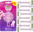 Wilkinson Sword Wilkinson-Sword Nassrasierer Xtreme 3 Comfort, Cherry Blossom, Einwegrasierer, für Damen, 8 Stück
