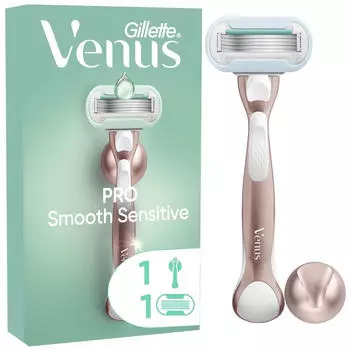 Gillette Venus Pro Smooth Sensitive + 1 Ersatzklingen