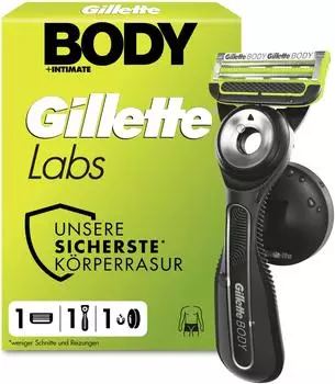 Gillette Labs Body & Intimate Rasierer, 1 Klinge