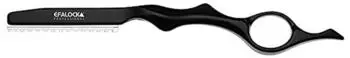 Efalock Styling Rasiermesser Aluminium blau-schwarz mit Entsorgungsbox