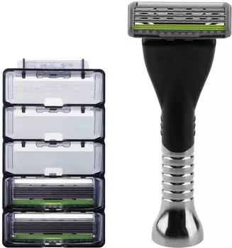 Feather Butler PF-BT Rasierapparat mit 3 austauschbaren Klingen (PF-BT)