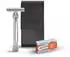 MERKUR 38C Rasier-Set mit Rasierhobel und 10 Klingen Super Platinum (38001)