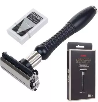 Feather DER-A Adjustable Double Edge Rasierer (DER-A)
