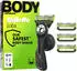 Gillette Labs Body & Intimate Rasierer + 4 Klinge