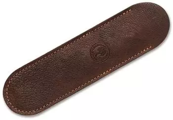 Böker Leder-Stecketui dunkelbraun für Rasiermesser (090020)