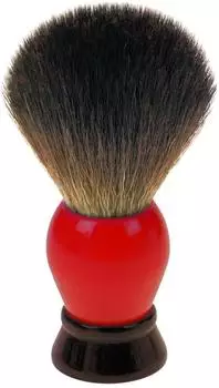Fantasia Rasierpinsel Synthetik-Haar, rot/schwarz, Ø 24mm (86072)