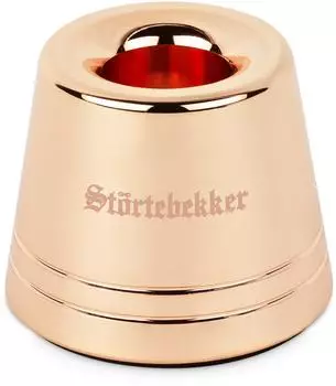 Störtebekker Rasierständer 'Hamburg' Edelstahl rosé-gold, rutschfester Boden