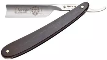 Dovo Barbarossa Rasiermesser 5/8" Karbon, Ebenholz (45581)