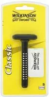 Wilkinson SWORD DOPPELKANTENKLASSIKER RASIERER & 5 KLINGEN