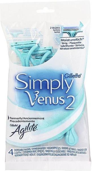 Gillette Simply Venus 2 (4 Stk.)