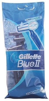 Gillette Blue II Chromium (5 Stk.)