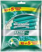 Wilkinson Sword Essentials 2 Sensitive Einweg-Rasierer 15 St., Grundpreis:...