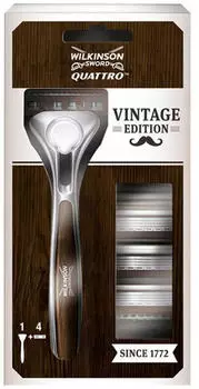Wilkinson Sword Quattro Titanium Vintage Edition