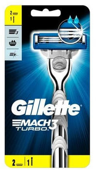 Gillette MACH3 Turbo + 2 Klingen