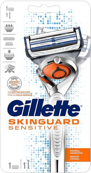 Gillette SkinGuard Sensitive + 1 Rasierklinge