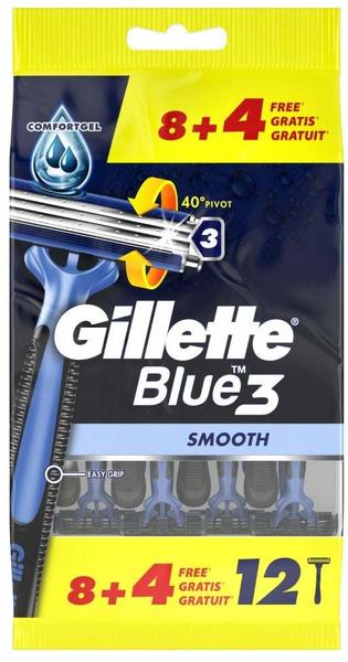 Gillette Blue 3 Smooth (12pcs.)