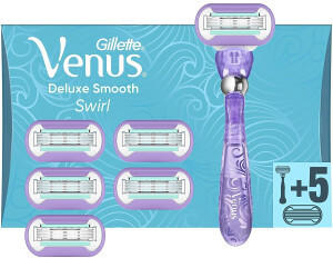 Gillette Venus Deluxe Smooth Swirl + 6 Rasierklingen