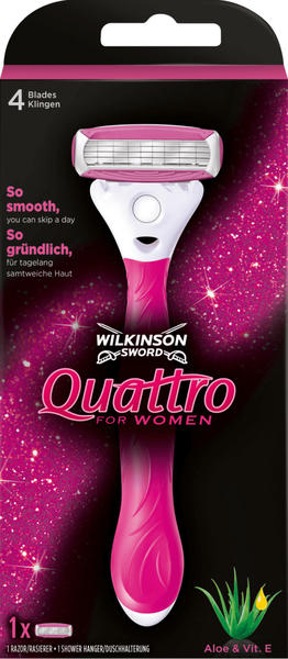 Wilkinson Sword Quattro Women Aloe & Vitamin E