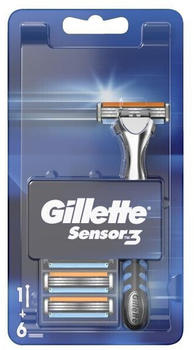 Gillette Gillette Sensor 3 + 6 Rasierklingen