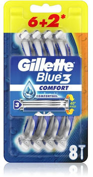 Gillette Blue 3 (6 + 2 Stk.)