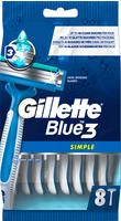 Gillette Blue 3 Simple 8er Srp