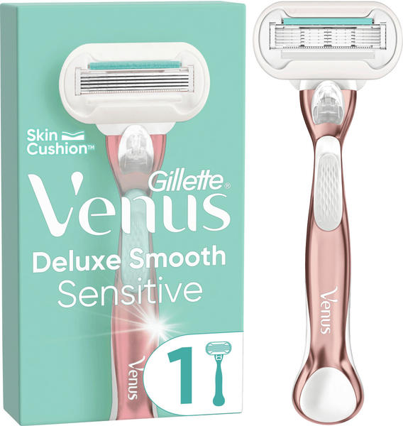Gillette Venus Deluxe Smooth Sensitive Rasierer rosegold
