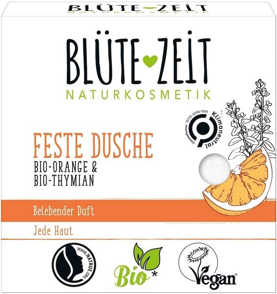 Blütezeit Feste Dusche Bio-Orange & Bio- Thymian