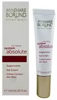 Annemarie B&ouml;rlind System Absolute Gl&auml;ttende Augencreme 15 ml, Grundpreis: &euro;
