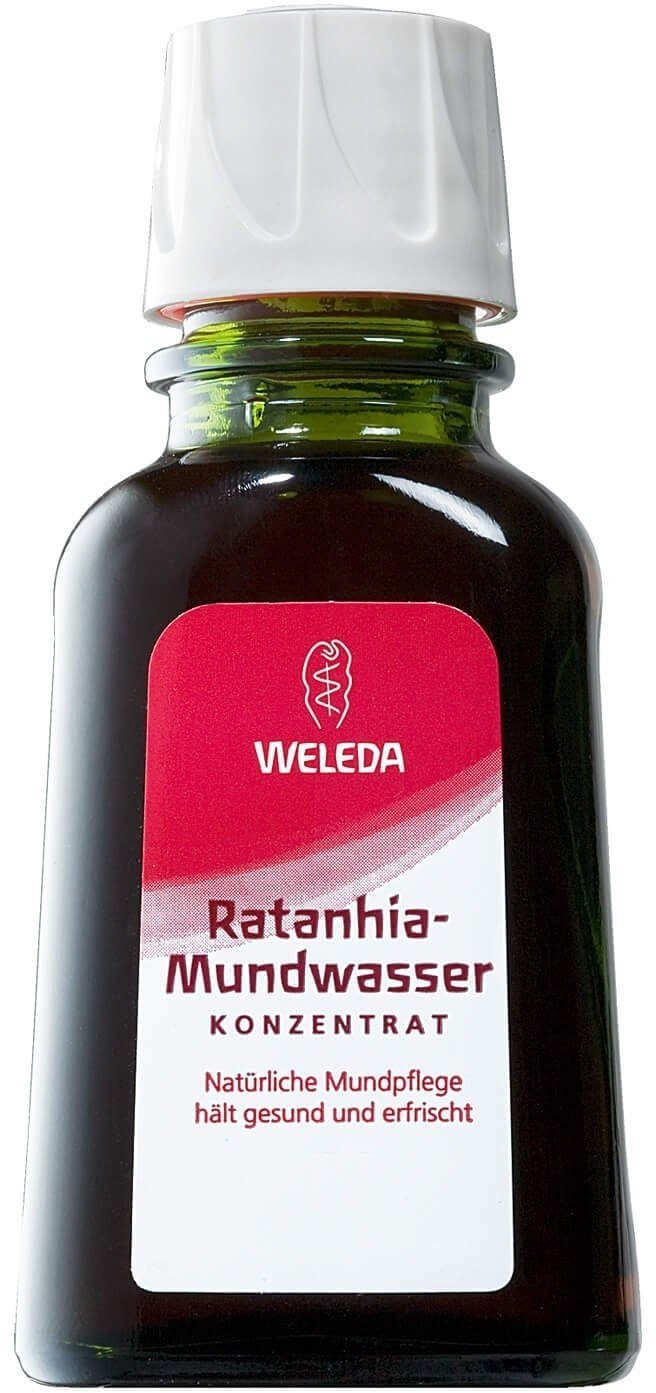 Weleda Ratanhia Mundwasser (50ml) Test Testbericht.de-Note: 5,5 vom (Juli  2023)