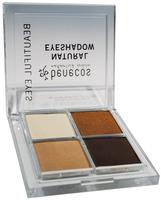 benecos Natural Beauty Quattro Eyeshadow - Coffee & Cream