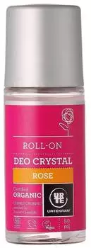 Urtekram Rosen Deokristall Roll-On Bio (50 ml)