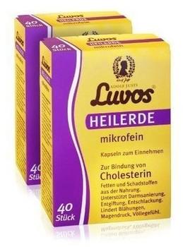 Luvos Naturkosmetik Heilerde mikrofein Kapseln (40 Stk.)