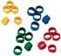 Kerbl Spiralring 16mm, Kunststoff, farblich gemischt, 100St./Pack