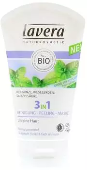 Lavera 3in1 Reinigung Peeling Maske (125ml)