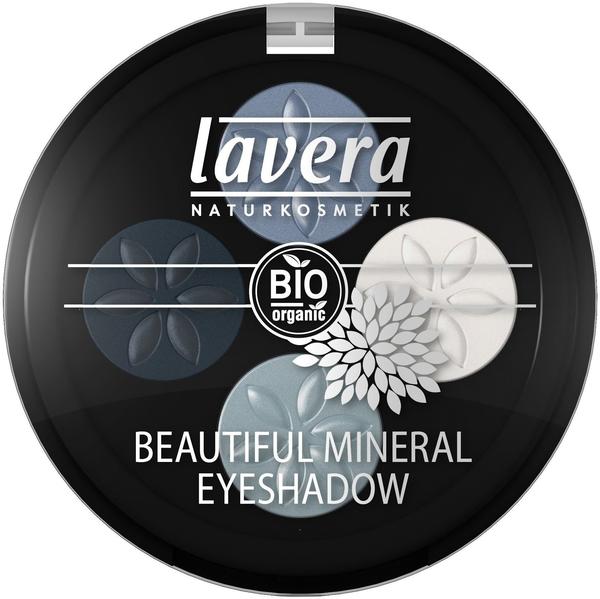 Lavera Beautiful Mineral Eyeshadow Quattro - 07 Blue Platinum (3,2g)