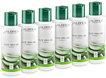 Aubrey Organics Aloe Vera Gel 6 x 118 ml