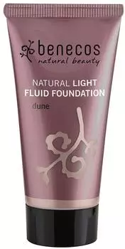 benecos Natural Light Fluid Foundation - Dune (30 ml)