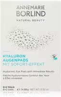 ANNEMARIE B&Ouml;RLIND AUGEN & LIPPENPFLEGE Hyaluron Augenpads mit Sofort-Effekt 14,88 g,
