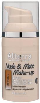 Alterra Nude & Matt Make-up 03 Toffee 30 ml