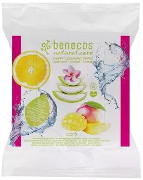 benecos Happy Cleansing Wipes Aloe Vera (25 Stk.)