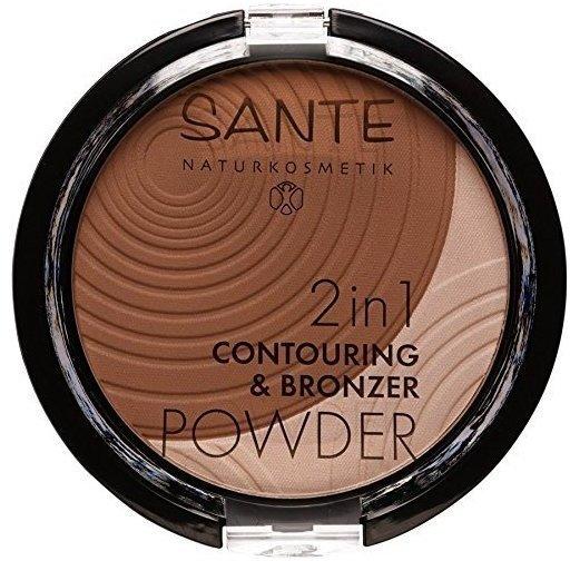 Santé Contouring & Bronzer Powder 2 in 1 - 02 Medium Dark