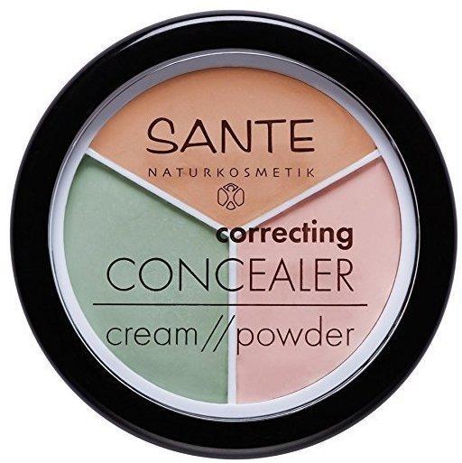 Sante Correcting Concealer Cream Powder Corrector 3 en 1