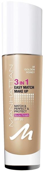 Manhattan 3in1 Easy Match Make Up 38 Golden Honey