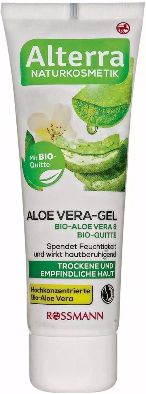 Alterra lfreies Aloe Vera-Gel Test Gesichtsgel  ab 10,50