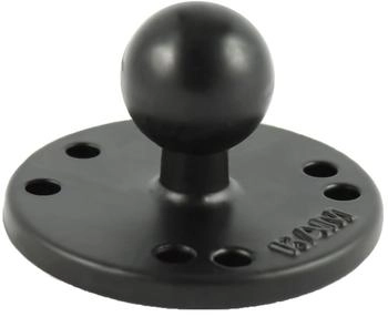 RAM Mounts Runde Basisplatte mit B-Kugel (1 Zoll) (RAM-B-202U)