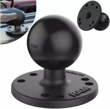 RAM Mounts Verbindungsarm mit Saugfuss und Kugelkopf, Aluminium 2,5" (RAM-202U)