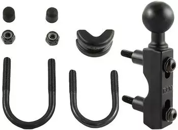 RAM Mounts Powersports Motorrad Basis-Kombination mit 1" Kugel (RAM-B-309-7U)