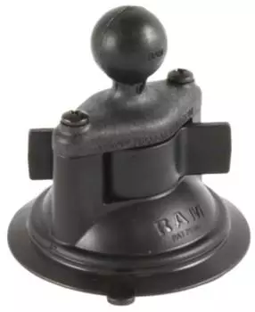 RAM Mounts Drehverschluss-Saugnapfhalter mit 1" B-Kugel, 3,25" Ø (RAP-B-224-2U)