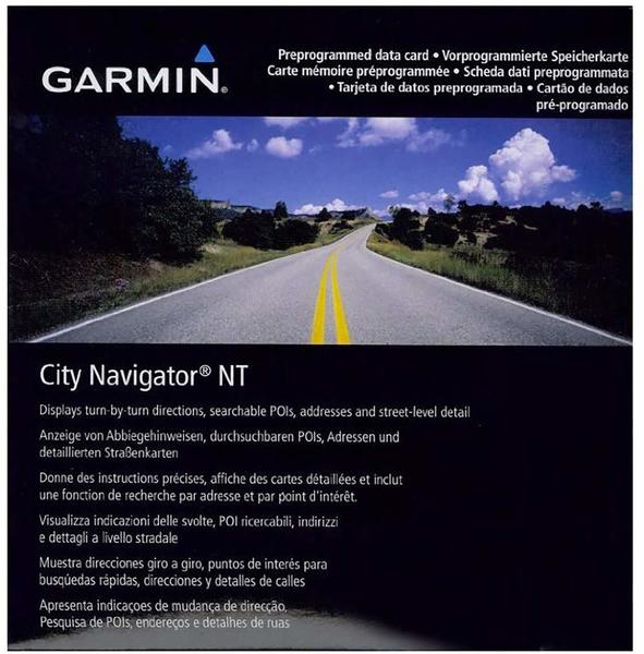 Garmin City Navigator Ägypten NT (microSD/SD)